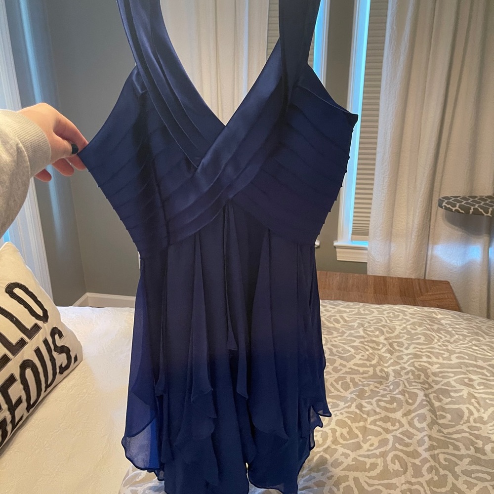 BCBG MAXAZRIA Royal Blue Cocktail Dress